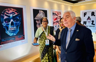 Polish diplomat Piotr Świtalski inaugurates exhibition at 31st KIFF