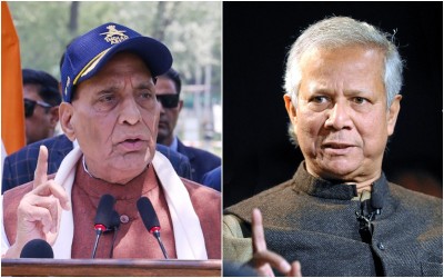 'Be careful with your words': Rajnath Singh’s caution to Yunus rattles Bangladesh