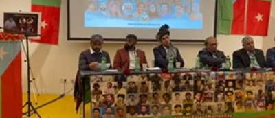 Activists condemn Pakistan's decades-long suppression of the Baloch people during BNM event in Berlin