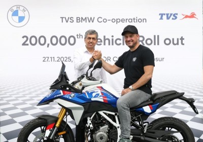 TVS, BMW Motorrad smash 2 lakh milestone—A game-changing partnership accelerates ahead