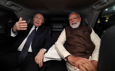 In Images: PM Modi welcomes Vladimir Putin for India-Russia Summit