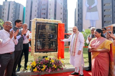 In Images: Amit Shah inaugurates 861 newly constructed EWS