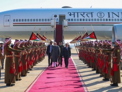 Warm welcome, big diplomacy: Indian PM Narendra Modi starts three-nation tour in Jordan