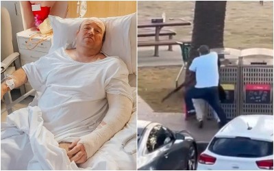 'Hero' who wrestled gun from Bondi Beach shooter was a Syrian cop before moving to Australia