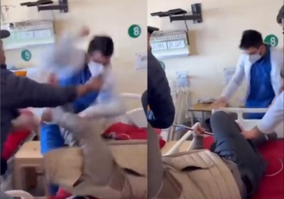 Shocking Video: Doctor caught assaulting patient inside Himachal govt-run hospital, suspended