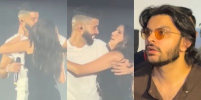 Internet can’t stop talking about Tara Sutaria, AP Dhillon and Veer Pahariya’s viral concert moment