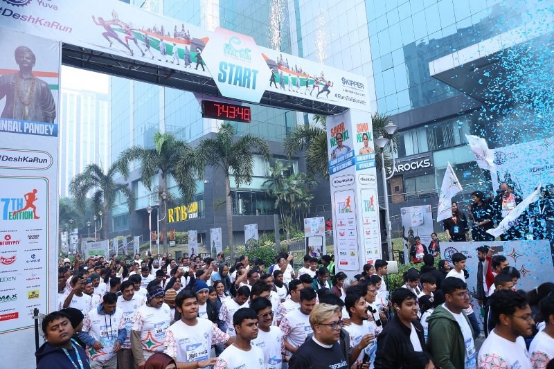 In Images: Saina Nehwal inaugurates Ekal Run in Kolkata