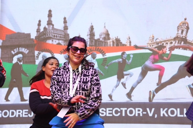 In Images: Saina Nehwal inaugurates Ekal Run in Kolkata