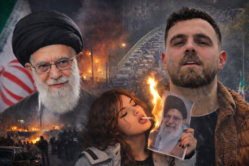 Examining liberal silence on Iran protests, contrasting global responses to Palestinian tragedy and Iranian uprising.