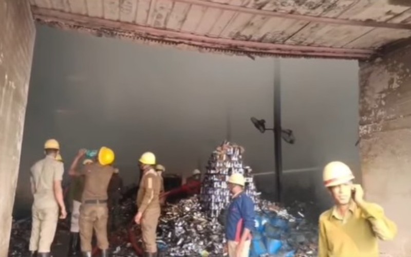 Three workers were killed, and three others went missing after a massive fire broke out at a food warehouse in Kolkata’s Anandapur.
