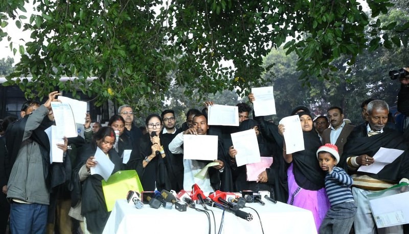 In images: Mamata Banerjee addresses the media after meeting Chief Election Commissioner in Delhi