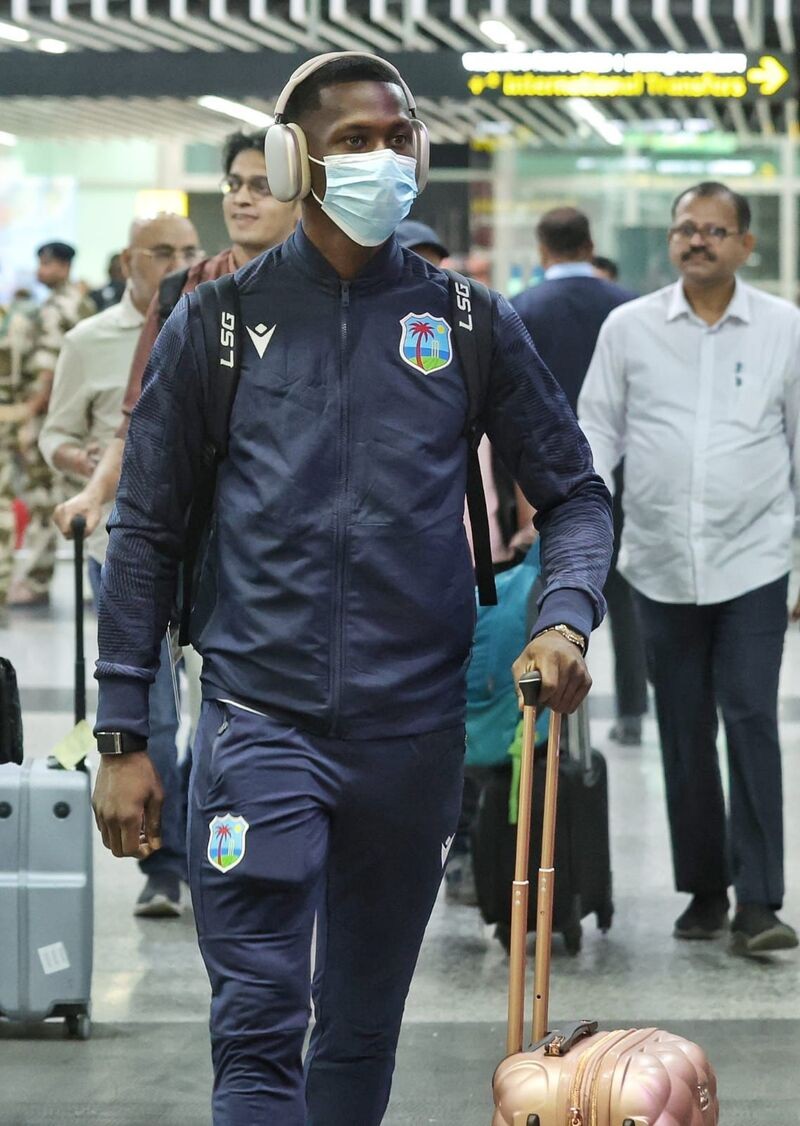 In images: West Indies, Scotland arrive in Kolkata for T20 World Cup