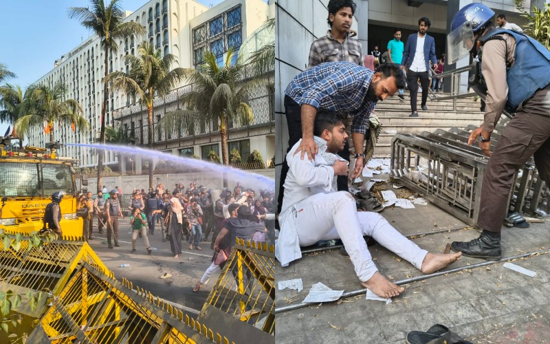 Violence erupts in Dhaka as pre-election protests spiral, exposing rising political tension in Bangladesh.