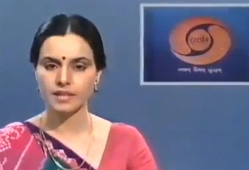 Sarla Maheshwari, iconic Doordarshan news anchor, dies at 71.