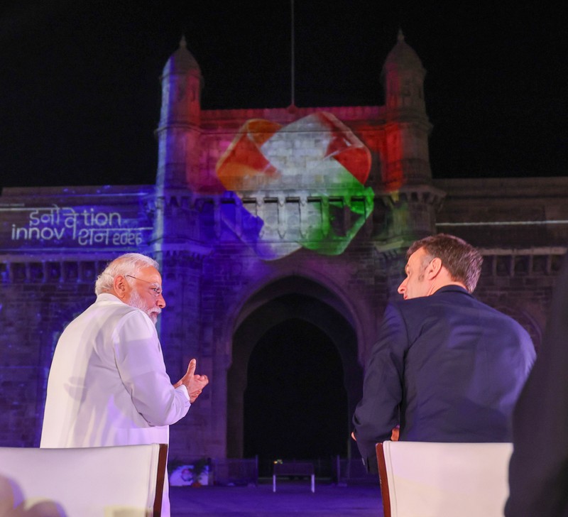 In Images: Modi, Macron attend India-France event in Mumbai