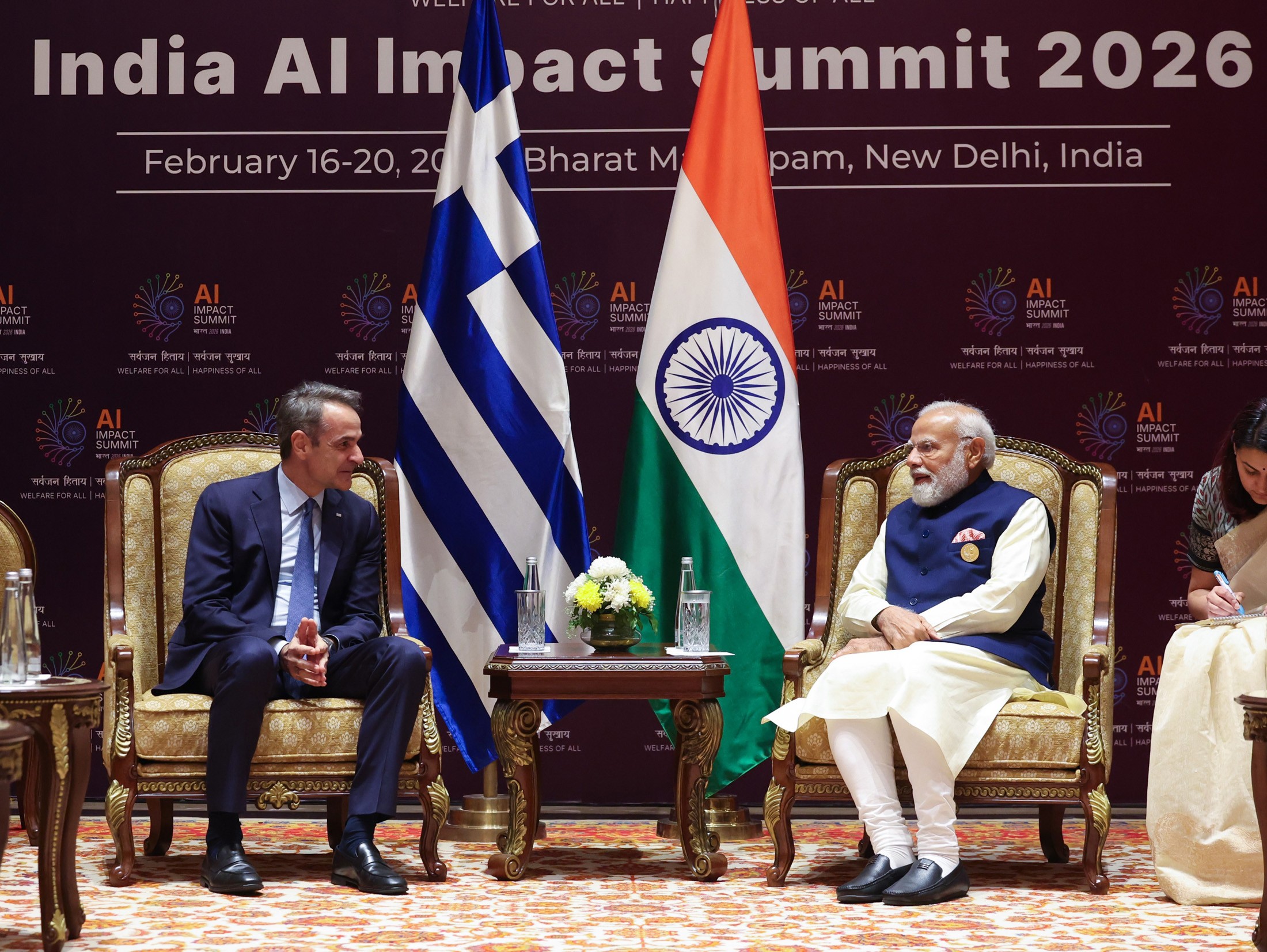 In Images: PM Modi meets global leaders on the sidelines of India AI Summit 2026