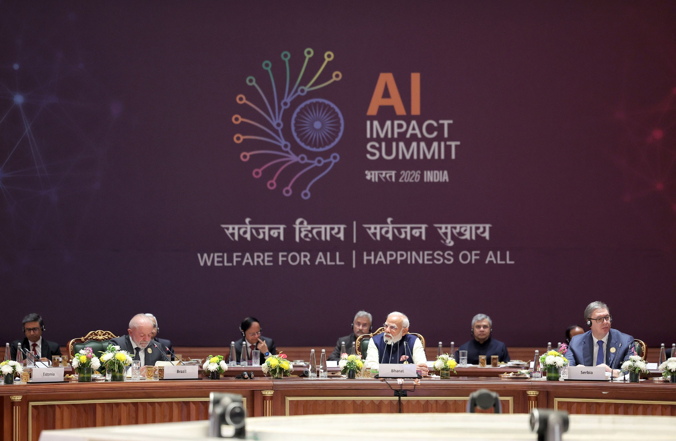 In Images: PM Modi meets global leaders on the sidelines of India AI Summit 2026