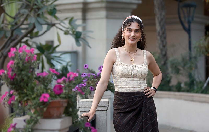 In Images: Taapsee Pannu promotes Assi in Kolkata