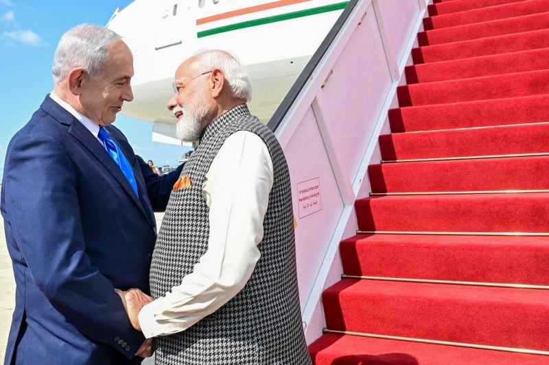 In Images: PM Narendra Modi in Israel
