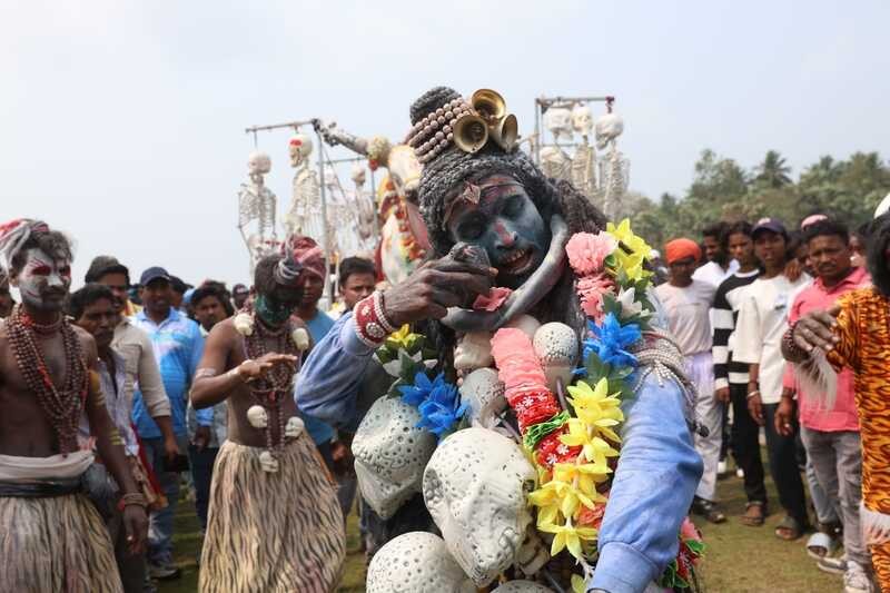 In Images: Panchu Dola Melana festival held at Chilika Lake in Odisha