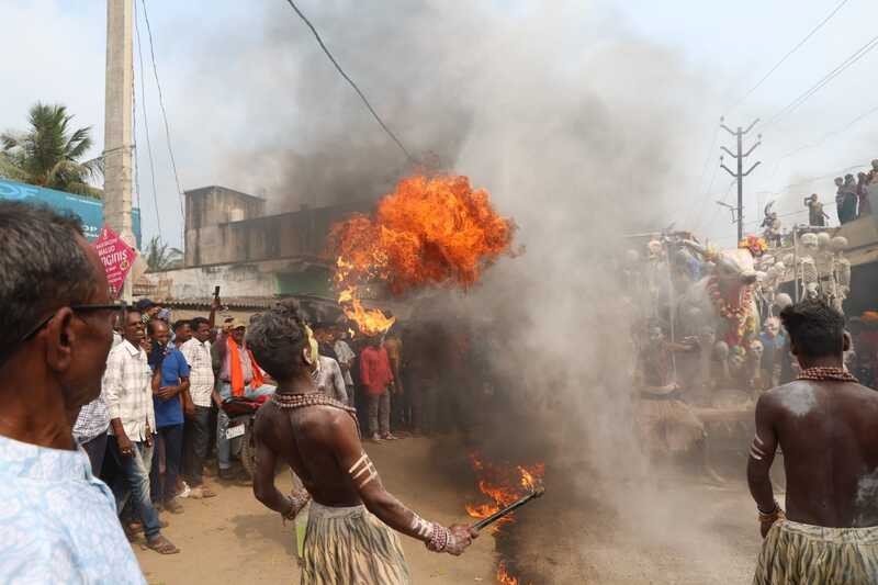 In Images: Panchu Dola Melana festival held at Chilika Lake in Odisha
