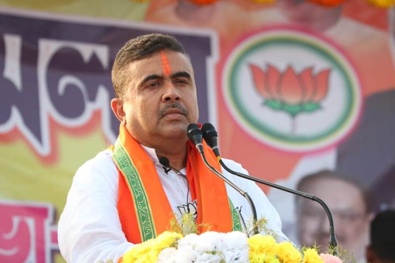 BJP announces 144 candidates for Bengal polls, fielding Suvendu Adhikari against Mamata Banerjee’s Bhabanipur.