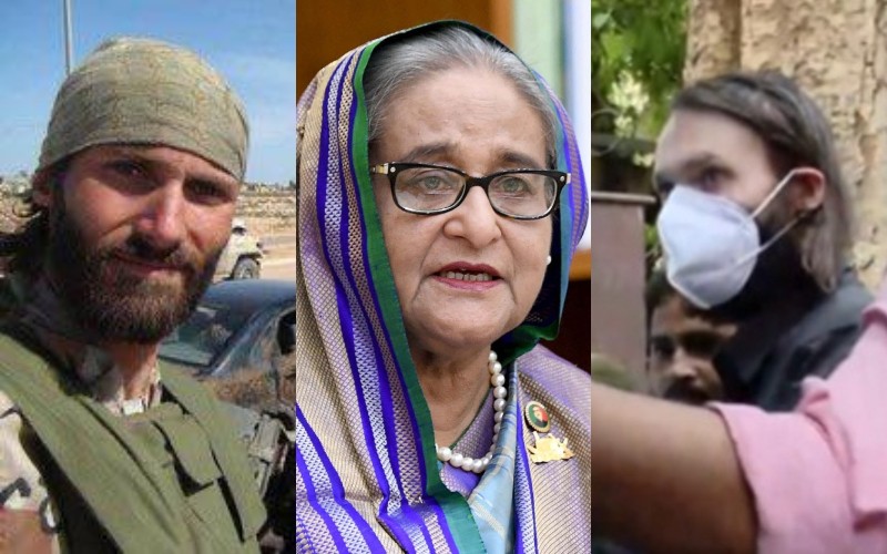 US mercenary's arrest in India reignites debate over Hasina’s controversial Christian state warning.