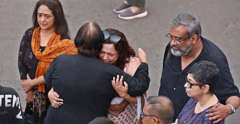 In Images: Emotional send-off for actor Rahul Arunodoy Banerjee
