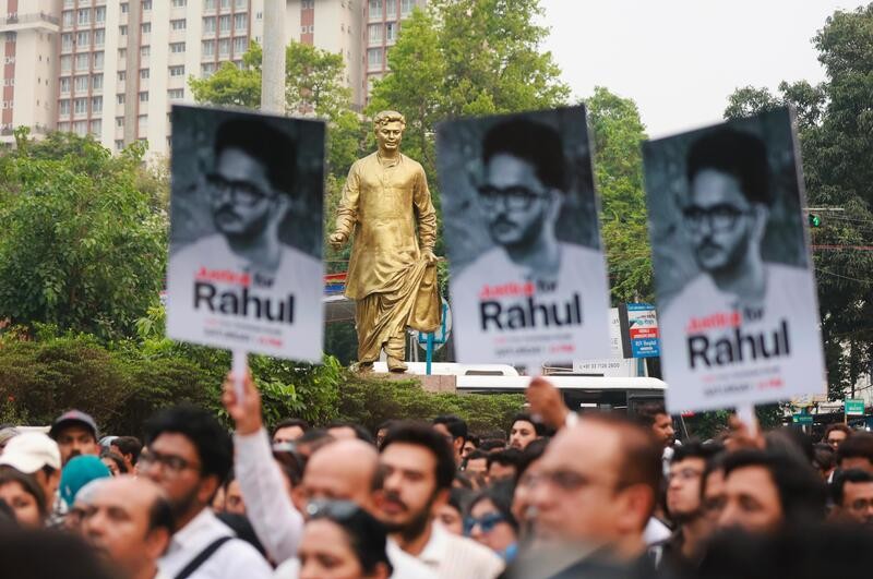 In Images: Tollywood takes to Kolkata streets, seeks justice for Rahul Banerjee