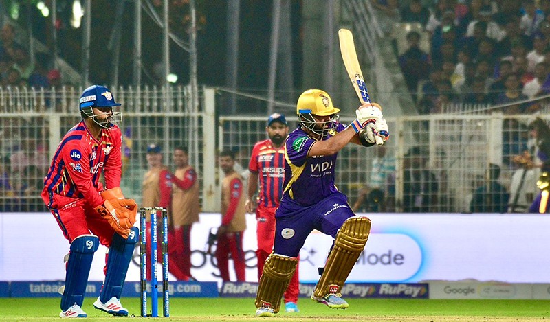 In Images: KKR face LSG at Eden Gardens
