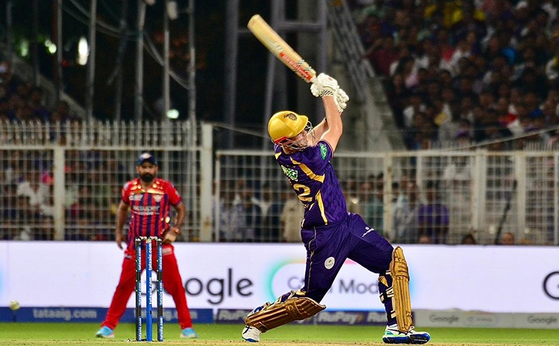 In Images: KKR face LSG at Eden Gardens