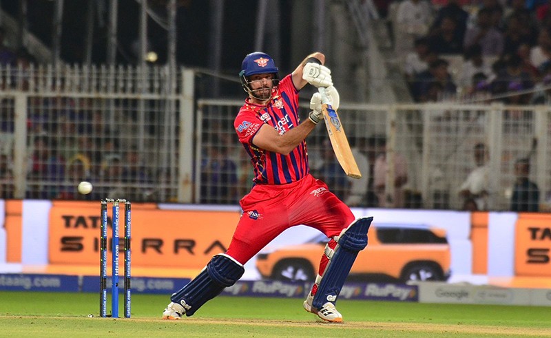 In Images: KKR face LSG at Eden Gardens