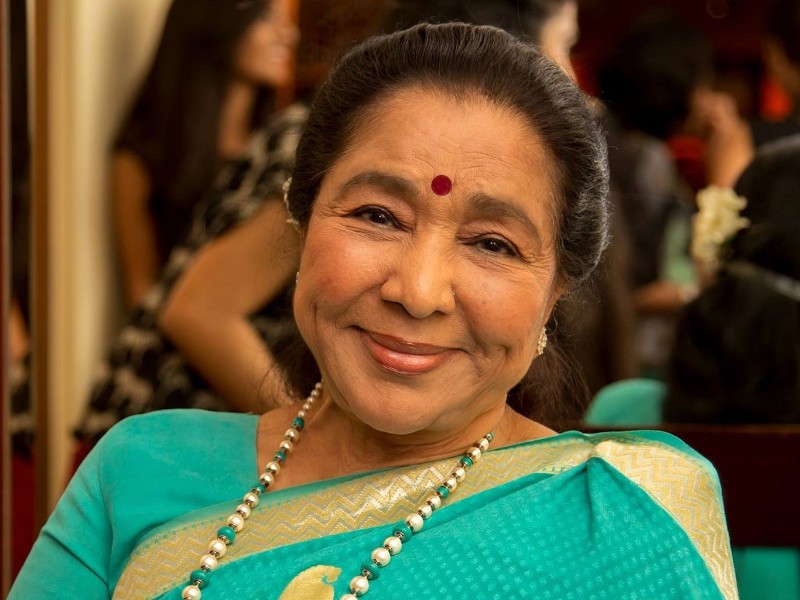 Asha Bhosle admitted to Mumbai hospital with exhaustion and chest infection, family confirms.