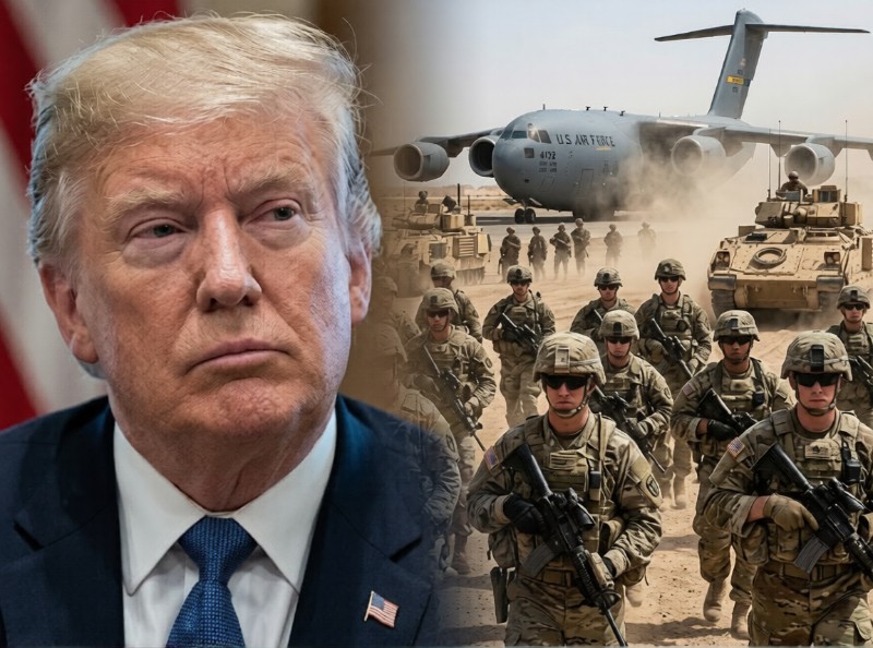 US deploys more troops as Trump says Iran conflict could end soon amid tensions.