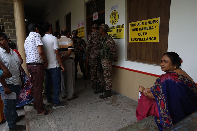 Security steps in as Siliguri votes: Disabled voter assisted in North Bengal polling
