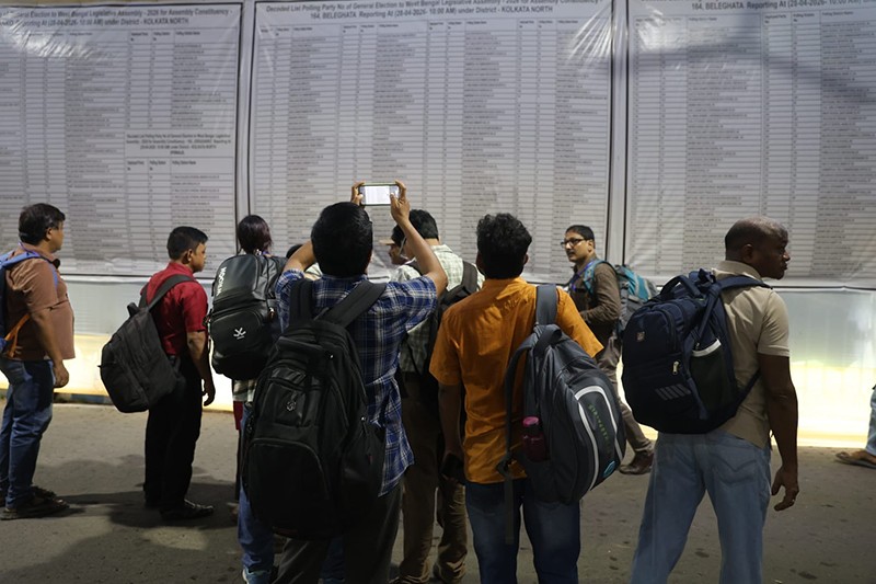 In Images: Poll preparedness peaks as VVPAT machines reach Kolkata centres ahead of final Bengal voting phase