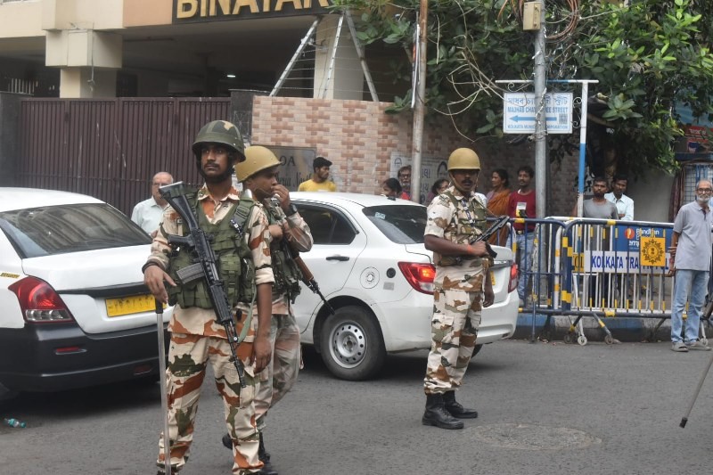 In Images: BJP's Suvendu Adhikari in Bhabanipur