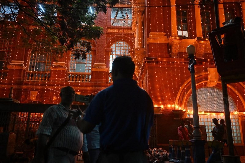 In Images: Kolkata's Writers’ Building, Sahid Minar light up ahead of Suvendu Adhikari’s Bengal CM oath