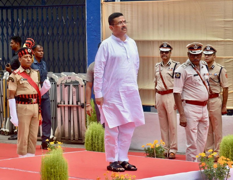 In Images: Suvendu Adhikari visits Nabanna