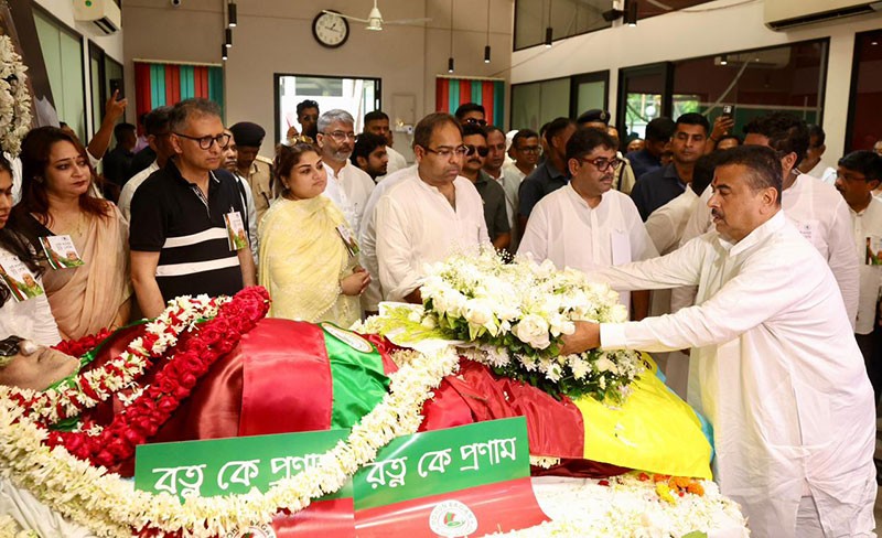 Bengal CM Suvendu Adhikari pays tributes to Mohun Bagan stalwart Tutu Bose