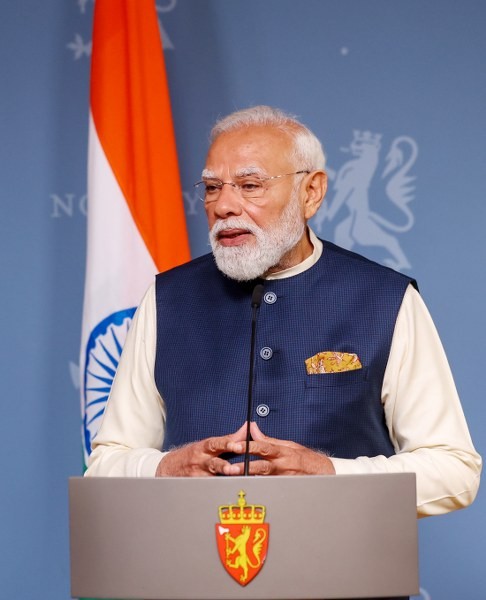 In Images: Narendra Modi in Norway