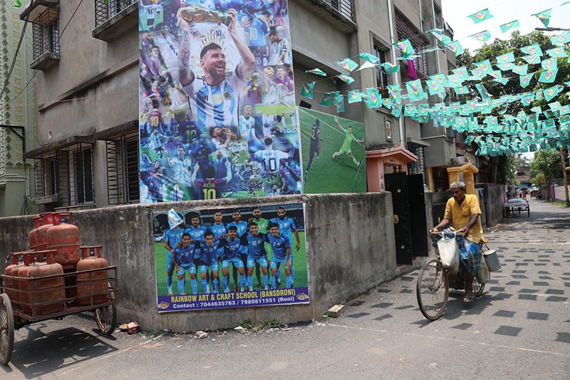 In Images: Messi's hat-trick sparks jubilant celebrations in Kolkata as Argentina rout Algeria 3-0