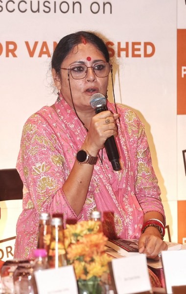 In Images: Agnimitra Paul, Tapas Roy attend launch of ‘Naxal Terror Vanquished’ in Kolkata