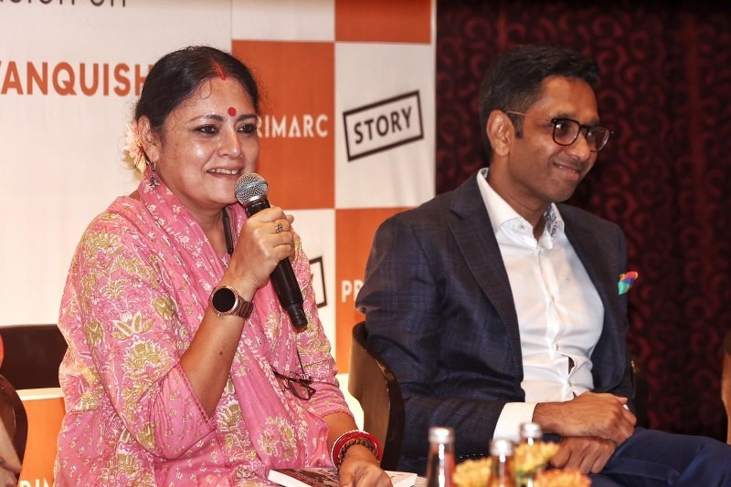 In Images: Agnimitra Paul, Tapas Roy attend launch of ‘Naxal Terror Vanquished’ in Kolkata