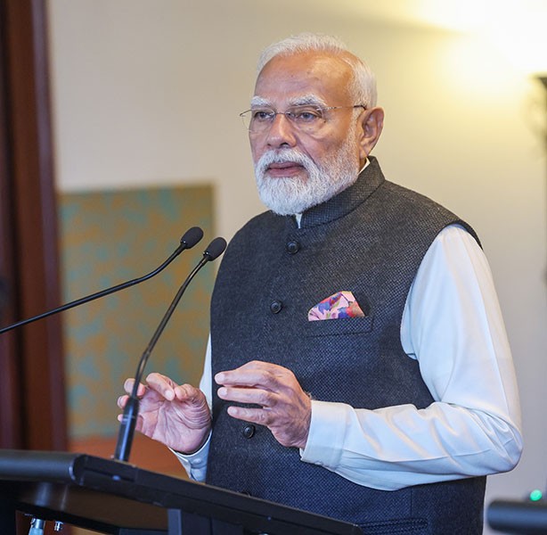 In Images: PM Modi addresses joint press statement with Australian PM in Melbourne