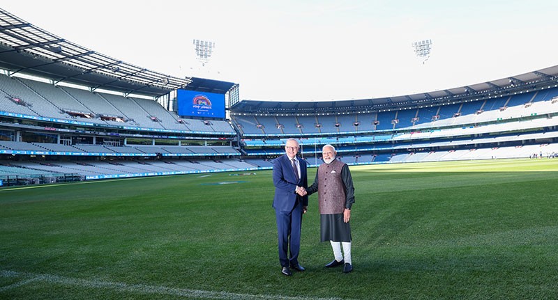 In Images: PM Modi's iconic MCG visit during Australia tour sparks cricket diplomacy moment
