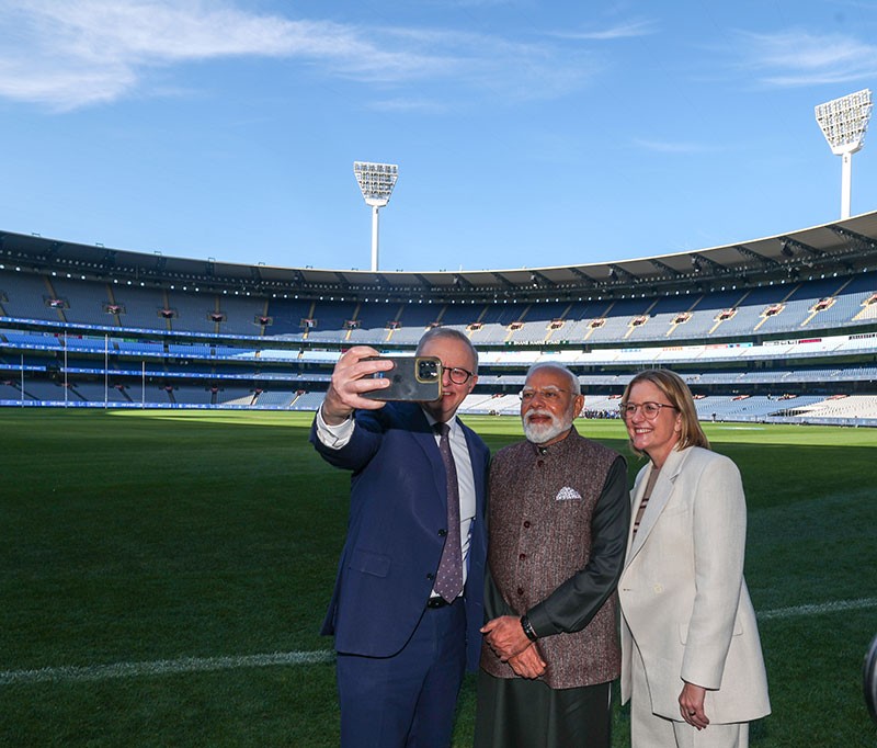 In Images: PM Modi's iconic MCG visit during Australia tour sparks cricket diplomacy moment