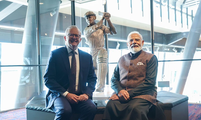 In Images: PM Modi and Anthony Albanese's special cricket connect at Melbourne Cricket Ground