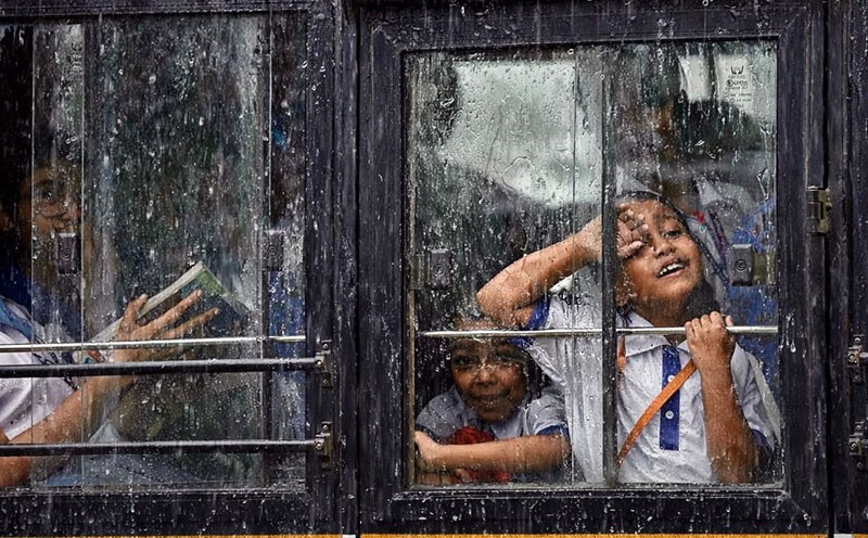 In Images: Kolkata monsoon through the eyes of a school child
