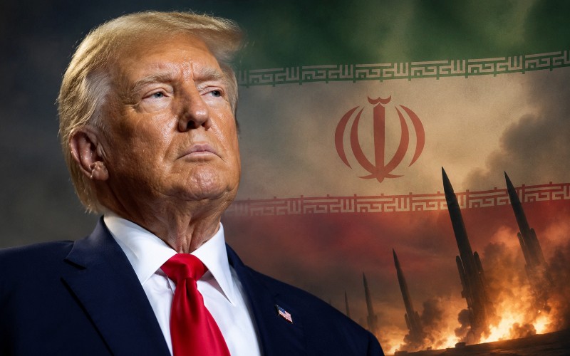 Donald Trump claims Iran remains his biggest threat and warns of massive retaliation if assassinated.